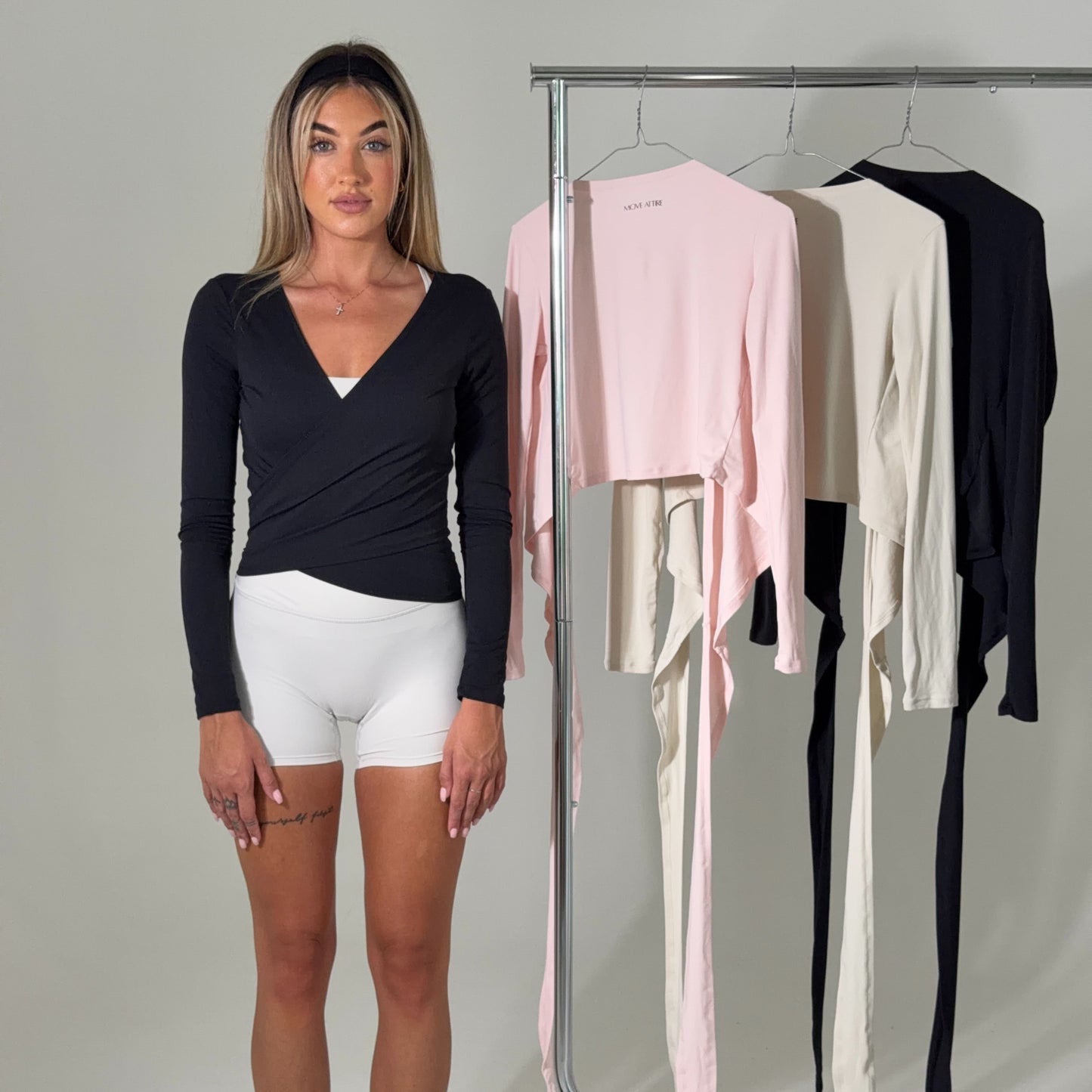 Wrap Top - Black