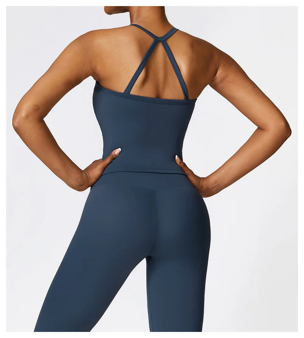 DAISY CAMI EMBLEM BLUE