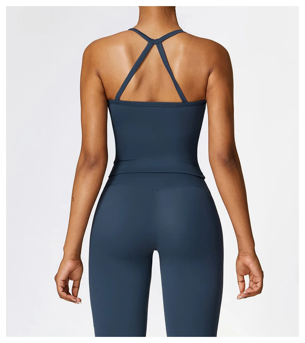 DAISY CAMI EMBLEM BLUE