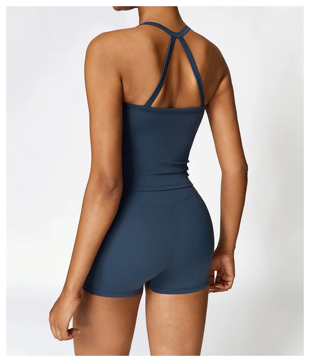 DAISY CAMI EMBLEM BLUE