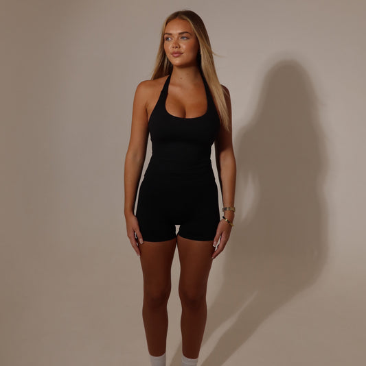 Sculpt Halter - Black