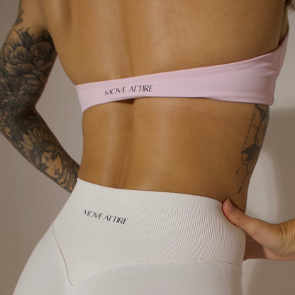 Halter Crop - Blush