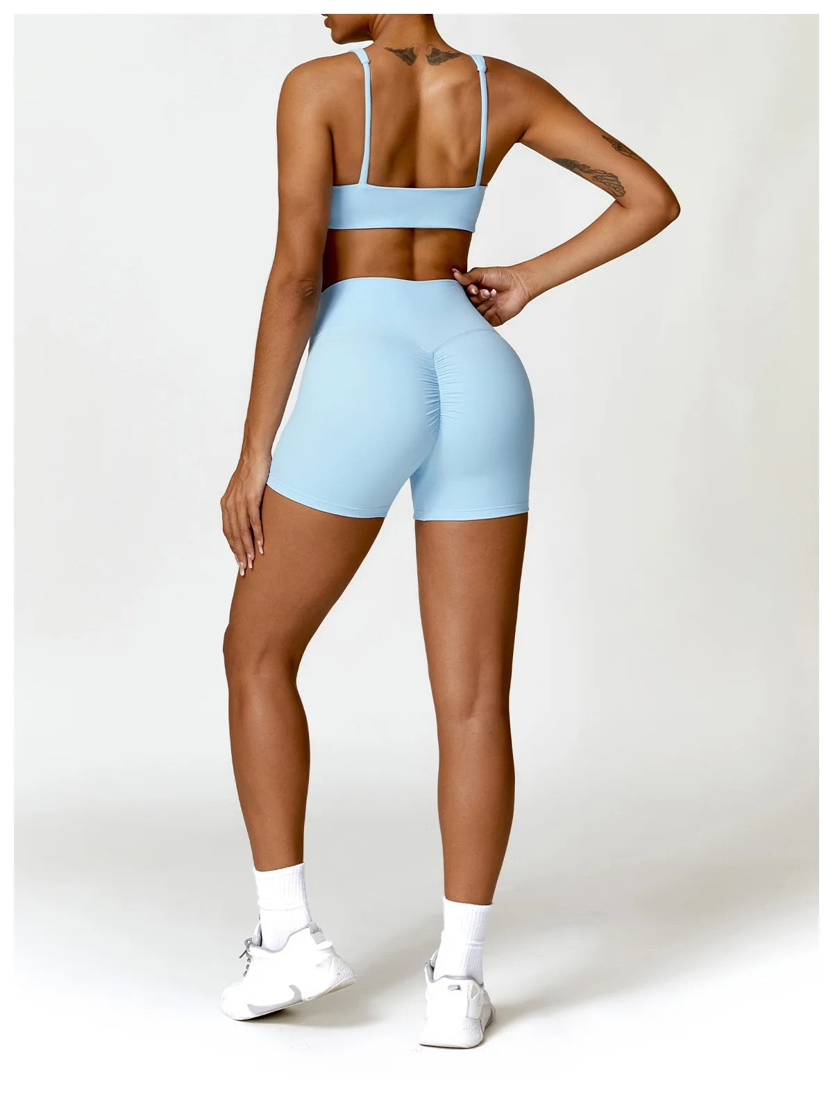 ELEVATE CROP AND SHORT 2PCS SET