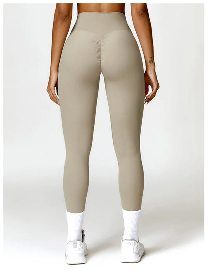 ELEVATE LEGGING CAMEL PALM