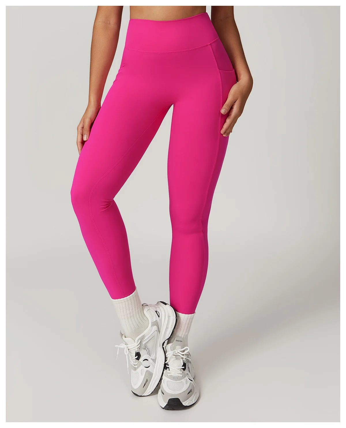 AURA V-BACK LEGGING ROSE