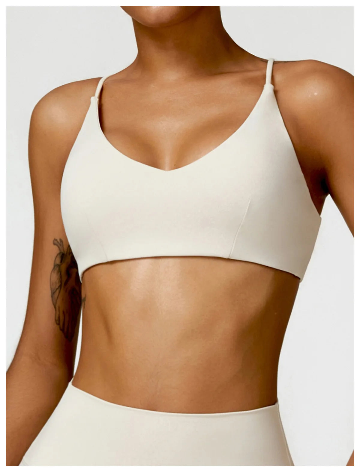 GLACIER SPORTS BRA OAT