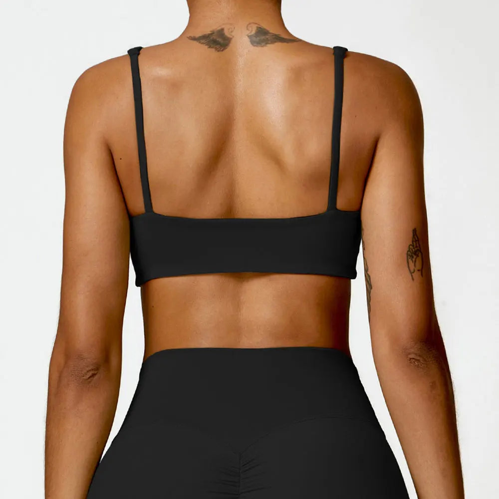 ELEVATE CROP BRA ADVANCED BLACK