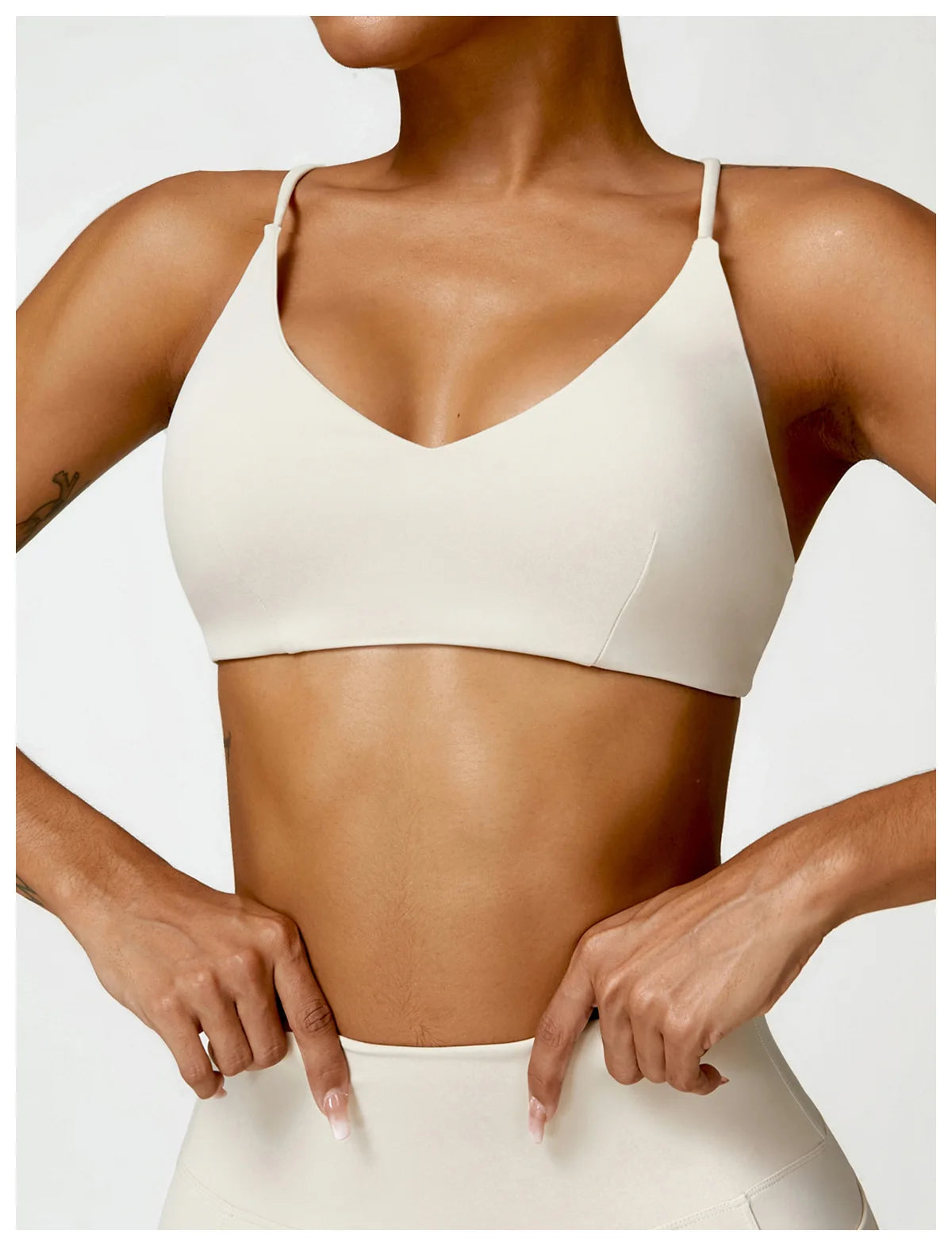 GLACIER SPORTS BRA OAT